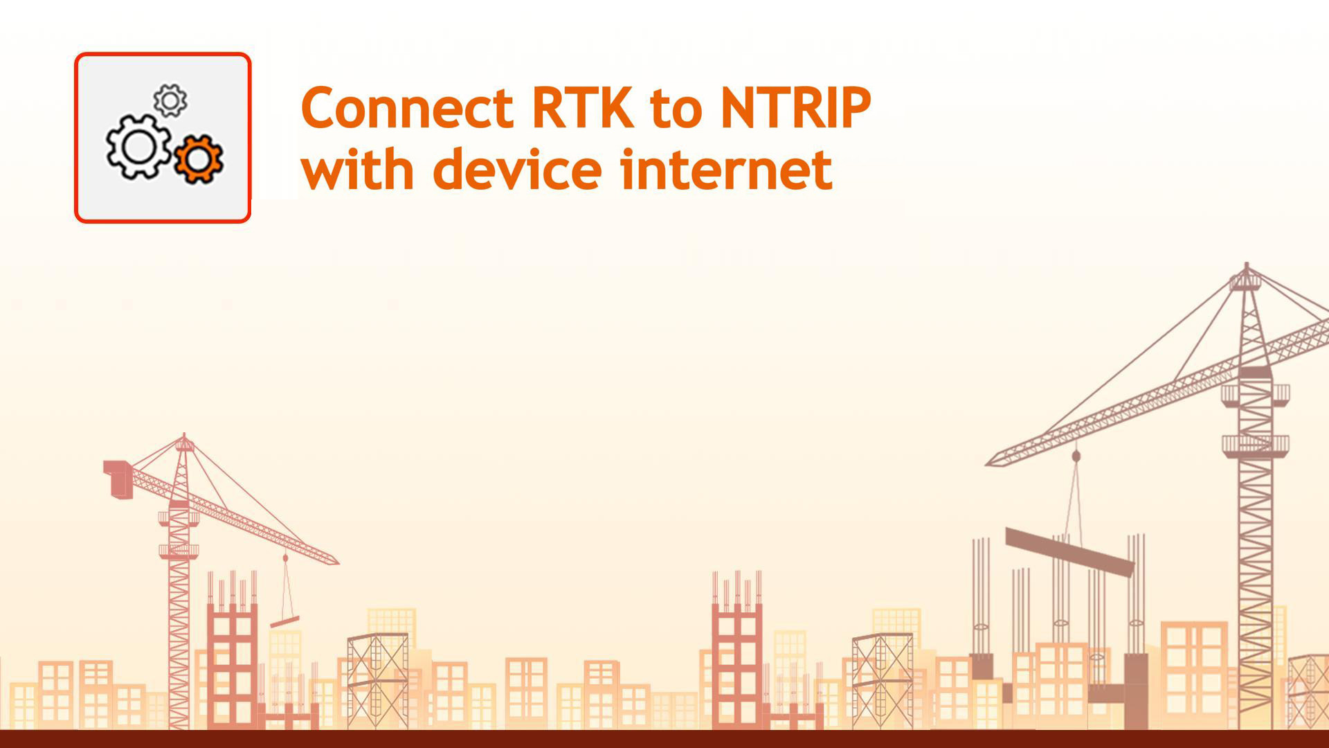 Connect RTK to NTRIP with device internet